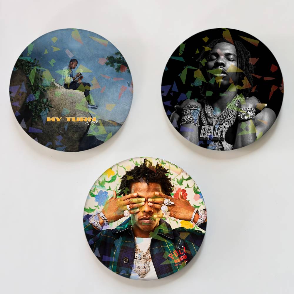 Baby Clothing In Japan - Rapper L-Lil Baby Laser Button Pins