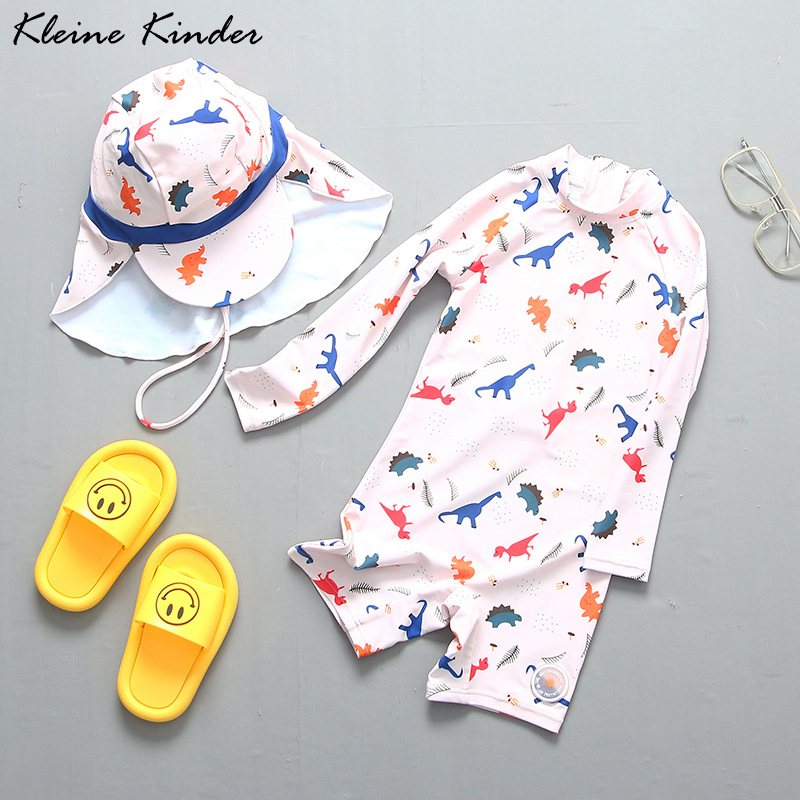Swimsuit Kids One Piece Dinosa - đánh giá và giá Baby Swimwear Uv