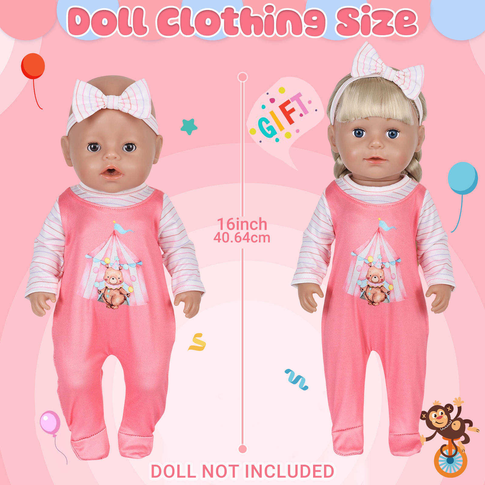 Doll Clothes for 16-18inch 40- - đánh giá và giá Baby Clothing Unisex