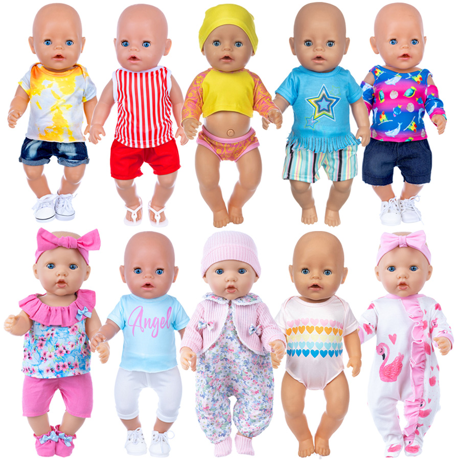 Doll Clothes for 18inch Reborn - đánh giá và giá Baby Clothing Unisex