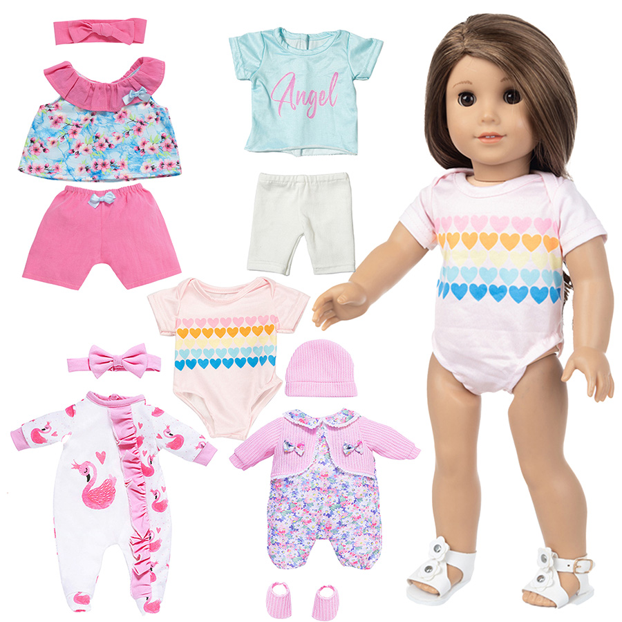 Doll Clothes for 18inch Reborn - đánh giá và giá Baby Clothing Unisex