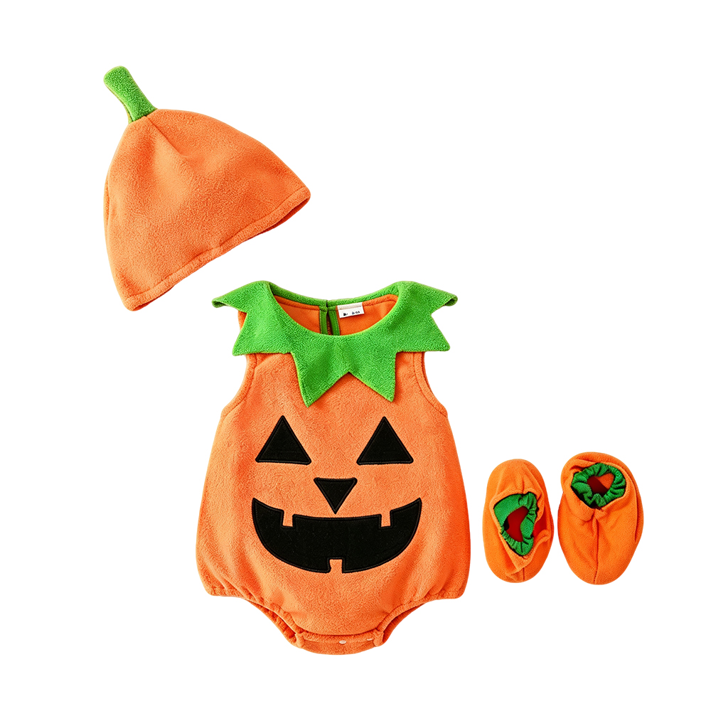 Cute Pumpkin Embroidery Baby R - đánh giá và giá Baby Clothing Discount